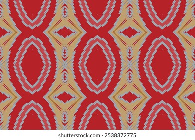 Ethnic ikat beautiful seamless pattern. Mexican striped style. Native traditional. Design for background, wallpaper, vector illustration, fabric, clothing, batik, carpet, embroidery.