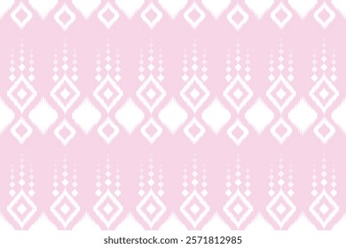 Ethnic ikat beautiful seamless pattern. Native traditional. Design for background, wallpaper, vector illustration, fabric, clothing, batik, carpet, embroidery.
