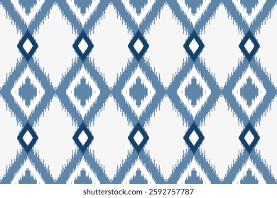 Ethnic ikat beautiful seamless pattern. Native traditional. Design for background, wallpaper, vector illustration, fabric, clothing, batik, carpet, embroidery.