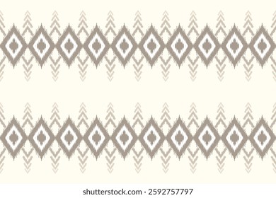 Ethnic ikat beautiful seamless pattern. Native traditional. Design for background, wallpaper, vector illustration, fabric, clothing, batik, carpet, embroidery.