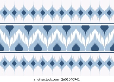 Ethnic ikat beautiful seamless pattern. Native traditional. Design for background, wallpaper, vector illustration, fabric, clothing, batik, carpet, embroidery.
