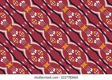 Diseño vectorial digital de patrón transparente textil quimero de kitat de origen étnico para Print saree Kurti Borneo Tejidos símbolos de pincel de diseño