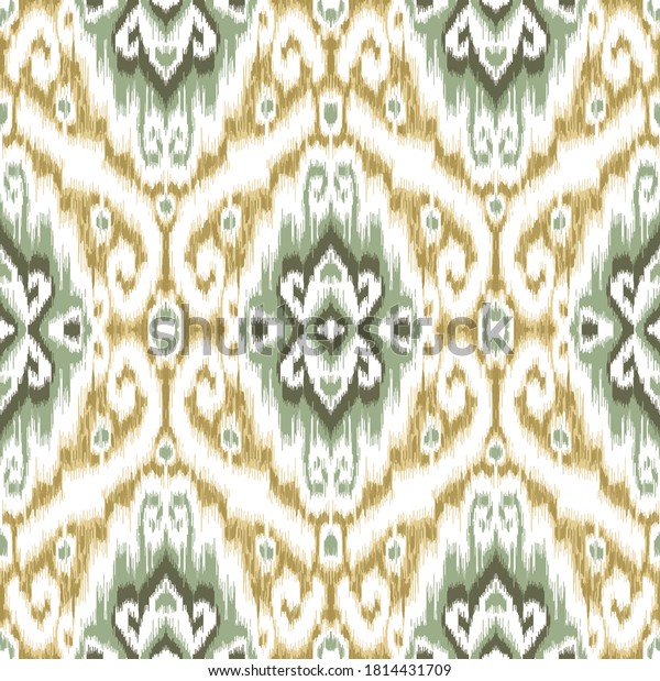 Ethnic ikat\
chevron pattern background Traditional pattern on the fabric in\
Indonesia and other Asian\
countries
