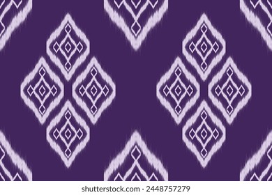 Ethnic ikat pattern.beautiful pattern. folk embroidery,bohemian style,aztec geometric art ornament print.ethnic abstract Inkatha art.Seamless fabric.design for fabric, carpet, wallpaper, clothing	