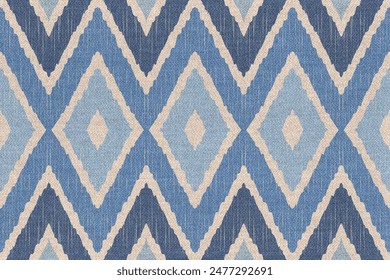 Ethnic ikat pattern.beautiful pattern. folk embroidery,bohemian style,aztec geometric art ornament print.ethnic abstract art.Seamless fabric.design for fabric, carpet, wallpaper, clothing	
