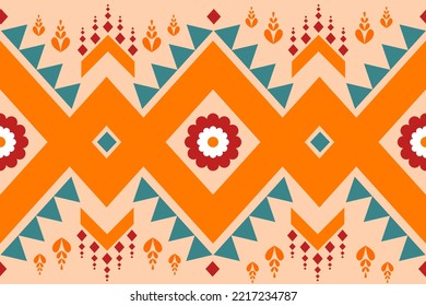 ethnic ikat patterns geometric native tribal boho motif aztec textile fabric carpet mandalas african American india flower