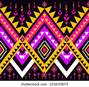 Ethnische Klimatmuster geometrische einheimische Stamm boho motif aztec Stoffteppich mandalas afrikanische indische Blume