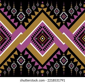 ethnic ikat patterns geometric native tribal boho motif aztec textile fabric carpet mandalas african American india flower