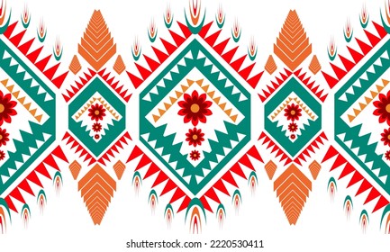 Ethnische Klimatmuster geometrische einheimische Stamm boho motif aztec Stoffteppich mandalas afrikanische indische Blume