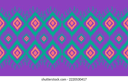 patrones de ikat étnicos geométrico nativo tribal boho motif alfombra de tela textil azteca mandalas flor de india afroamericana