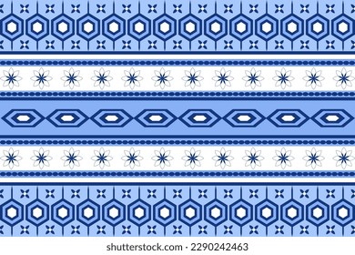 Ethnic Ikat seamless pattern. Abstract textured background for textile, wallpaper, carpet, clothing. Traditional vector illustration