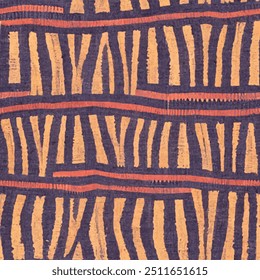 Etnia Ikat padrão sem emenda.  Ikat étnica tribal, boho cores arte de fundo. Ilustração para cartões de saudação, impressão e outro projeto de design.