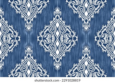 Ethnic ikat seamless pattern, African style, Abstract vector, Chevron embroidery, Paisley embroidery, Navajo aboriginal pattern, Aztec and tribal motifs, geometric pattern, Vector hand drawn style.