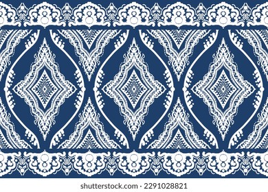 Patrón ininterrumpido de ikat étnico, estilo africano, vector abstracto, bordado de Chevron, bordado de Paisley, patrón aborigen navajo, motivos aztecos y tribales, patrón geométrico, estilo dibujado a mano vectorial.