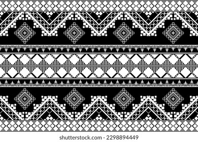 Ethnic ikat seamless pattern, African style, Abstract vector, Chevron embroidery, Paisley embroidery, Navajo aboriginal pattern, Aztec and tribal motifs, geometric pattern, Vector hand drawn style.