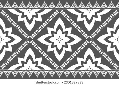 Ethnische kat nahtlose Muster, afrikanischer Stil, abstrakter Vektor, Chevron Stickerei, Paisley Stickerei, Navajo aborigines Muster, Aztec und Stammesmotive, geometrisches Muster, handgezeichneter Vektor.
