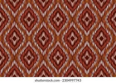 Ethnic ikat seamless pattern, African style, Abstract vector, Chevron embroidery, Paisley embroidery, Navajo aboriginal pattern, Aztec and tribal motifs, geometric pattern, Vector hand drawn style.