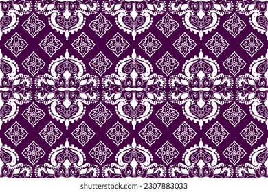 Ethnic ikat seamless pattern, African style, Abstract vector, Chevron embroidery, Paisley embroidery, Navajo aboriginal pattern, Aztec and tribal motifs, geometric pattern, Vector hand drawn style.