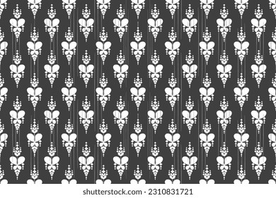 Ethnic ikat seamless pattern, African style, Abstract vector, Chevron embroidery, Paisley embroidery, Navajo aboriginal pattern, Aztec and tribal motifs, geometric pattern, Vector hand drawn style.