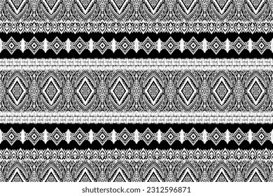 Ethnic ikat seamless pattern, African style, Abstract vector, Chevron embroidery, Paisley embroidery, Navajo aboriginal pattern, Aztec and tribal motifs, geometric pattern, Vector hand drawn style.