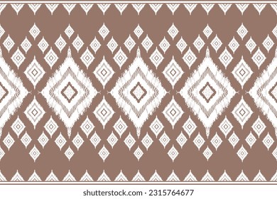 Ethnic ikat seamless pattern, African style, Abstract vector, Chevron embroidery, Paisley embroidery, Navajo aboriginal pattern, Aztec and tribal motifs, geometric pattern, Vector hand drawn style.