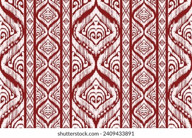 Ethnic ikat seamless pattern, African style, Abstract vector, Chevron embroidery, Paisley embroidery, Navajo aboriginal pattern, Aztec and tribal motifs, geometric pattern, Vector hand drawn style.