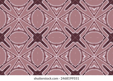 Ethnic Ikat seamless pattern color Background. Geometric Abstract traditional folk antique graphic fabric line. tribal embroidery stitch ikat repeat pattern