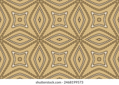 Ethnic Ikat seamless pattern color Background. Geometric Abstract traditional folk antique graphic fabric line. tribal embroidery stitch ikat repeat pattern