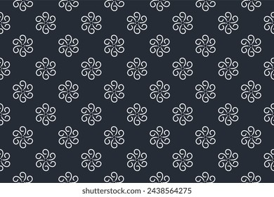 Ethnic ikat seamless pattern traditional Design forDesign for background, fabric, carpet, textiles, pillows, clothes, wrapping, labels, packaging, wallpaper, notepads, vector 