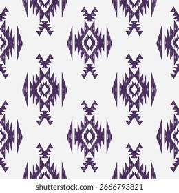 Ethnische Kat nahtlose Muster in Stamm. Aztec geometrische ethnische Ornament Druck