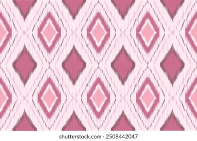 Ethnic ikat seamless pattern.beautiful pattern. folk embroidery,bohemian style,aztec geometric art ornament print.ethnic abstract art.Seamless fabric.design for fabric, carpet, wallpaper, clothing.