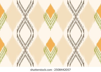 Padrão perfeito padrão étnico ikat.lindo. bordado folclórico, estilo boêmio, arte geométrica azteca ornamento print.étnica abstrata art.Seamless fabric.design para tecido, tapete, papel de parede, roupas.