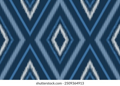Padrão perfeito padrão étnico ikat.lindo. bordado folclórico, estilo boêmio, arte geométrica azteca ornamento print.étnica abstrata art.Seamless fabric.design para tecido, tapete, papel de parede, roupas.