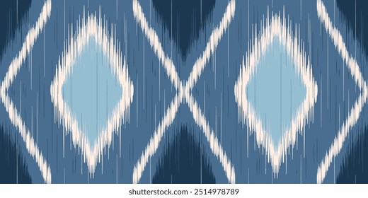 Padrão perfeito padrão étnico ikat.lindo. bordado folclórico, estilo boêmio, arte geométrica azteca ornamento print.étnica abstrata art.Seamless fabric.design para tecido, tapete, papel de parede, roupas.