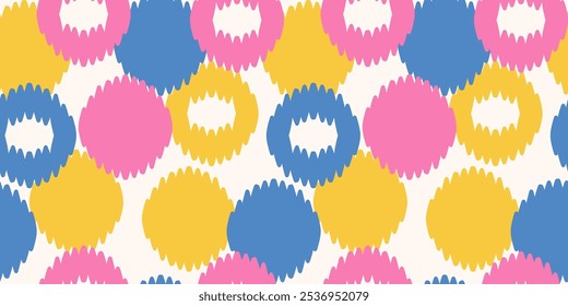 Ethnic ikat seamless pattern.beautiful pattern. folk embroidery,bohemian style,aztec geometric art print.ethnic ikat abstract art.Seamless fabric. Ikat design for fabric, carpet, wallpaper, clothing.