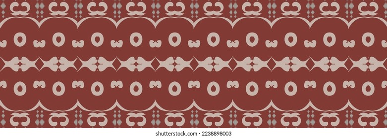 Ethnic ikat stripe batik textile seamless pattern digital vector design for Print saree Kurti Borneo Fabric border brush symbols swatches party wear