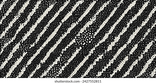 Ethnic Ikat tropical seamless pattern. Motif ethnic handmade beautiful Ikat art.Ikat ethnic tribal, boho colors seamless wallpaper. Abstract traditional folk antique graphic fabric line.