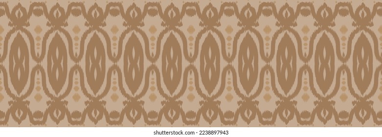 Ethnische ikat Vektor Batik Textil nahtlose Muster digitale Vektordesign für Print Saree Kurti Borneo Fabric Grenz-Symbole Pinsel Armbanduhr Baumwolle