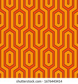 Ethnic image. Tribal wallpaper. Seamless vector. Geometric motif.Figures, hexagons pattern. Shapes ornament.Forms background. Digital paper, web design, textile print. Folk backdrop.