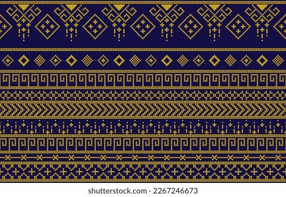 La etnia de la India Bhandhani es un patrón sin fisuras. Ornamento de damasco con patrón de Bandhani tradicional de la India, motivo indio, elemento floral para el patrón de azulejos, saree bandhani, fondo, sarong, bordado de tela