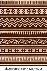 Ethnic indian pattern. Tribal background. Aztec, navajo.