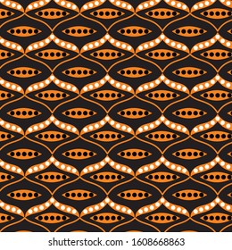 Ethnic Indonesian batik background, editable vector design. Its better for fabric print or any design idea