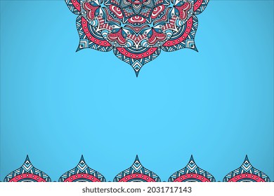 origen étnico islámico con mandala