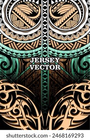 ETHNIC JERSEY PATTERN FOR SUBLIMATION BACKGROUND