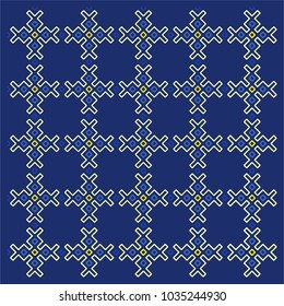 Ethnic Mandala abstract pattern. Vintage decorative elements. Geometric oriental pattern, Islam, Arabic, Indian motifs