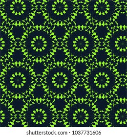 Ethnic Mandala abstract pattern. Vintage decorative elements. Geometric oriental pattern, Islam, Arabic, Indian motifs
