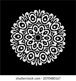 Ethnic mandala decoration indian ornament