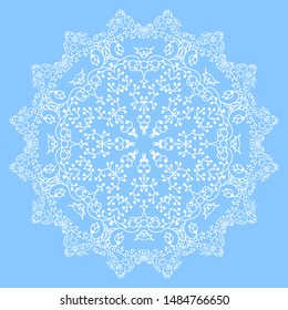 Ethnic Mandala ornament. Decorative elements. 