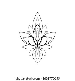 Lotus Tattoo Images Stock Photos Vectors Shutterstock