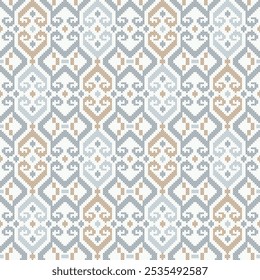 Ethnic Modern Fabric Print Pattern